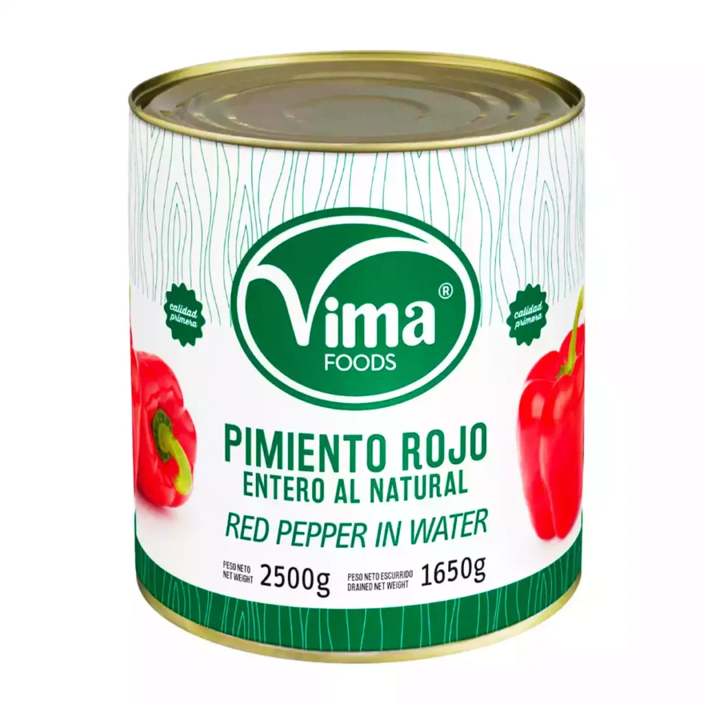 Pimiento Entero Vima 2500 G Listo Para Enviar A Cuba