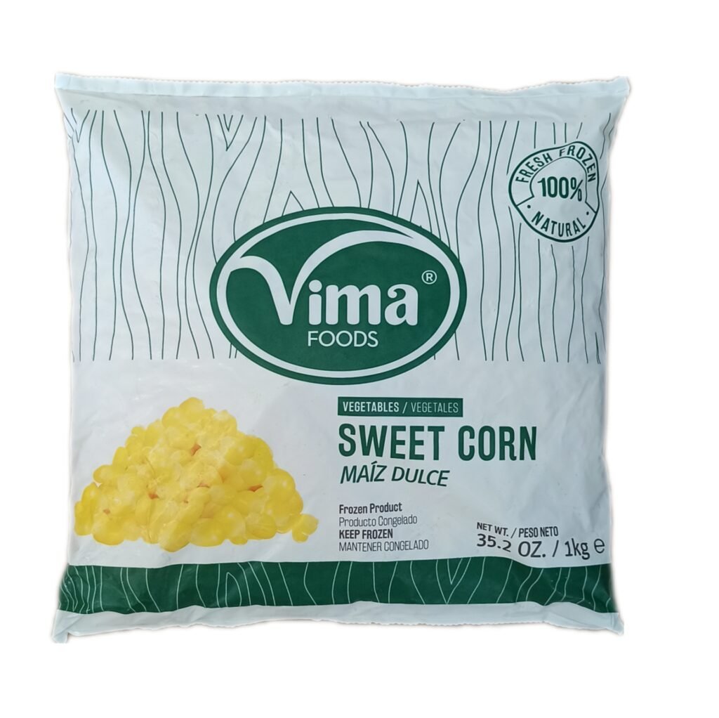 Maíz dulce Vima 1 kg 2 21 lb Listo para enviar a Cuba