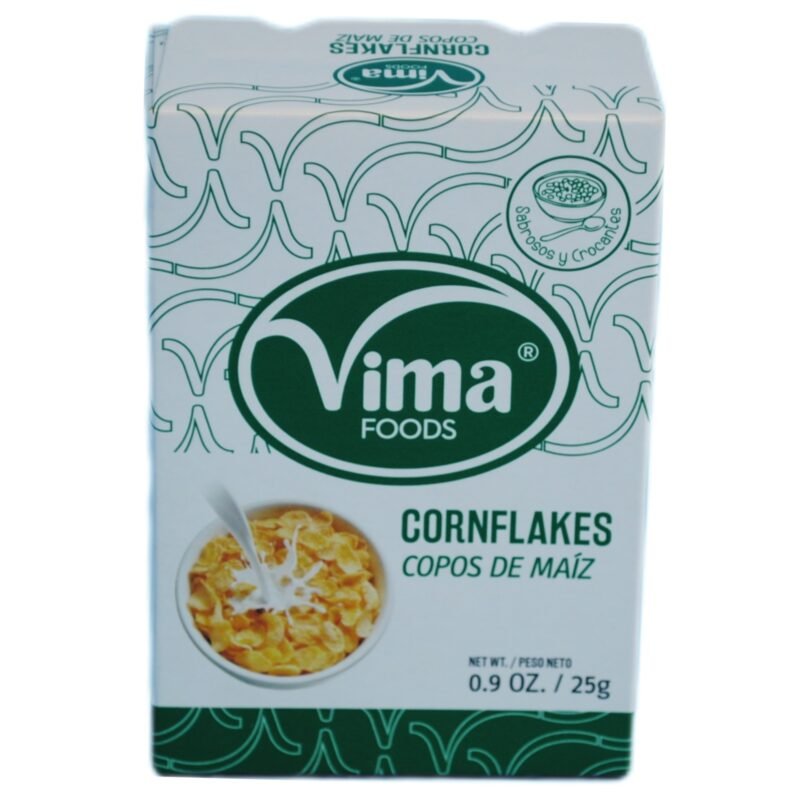 Corn flakes Copos de Maíz Vima 25 g Listo para enviar a Cuba