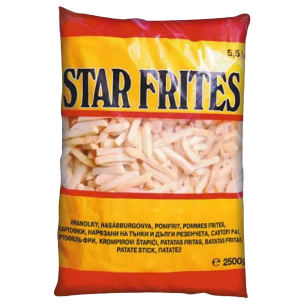 patatas prefritas star frites 10/10mm